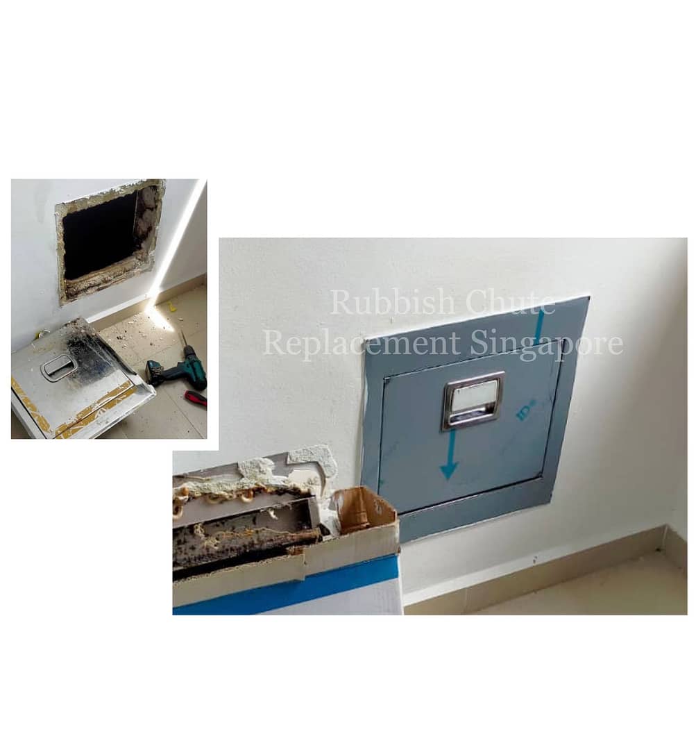 Supply And Replace Rubbish Chute